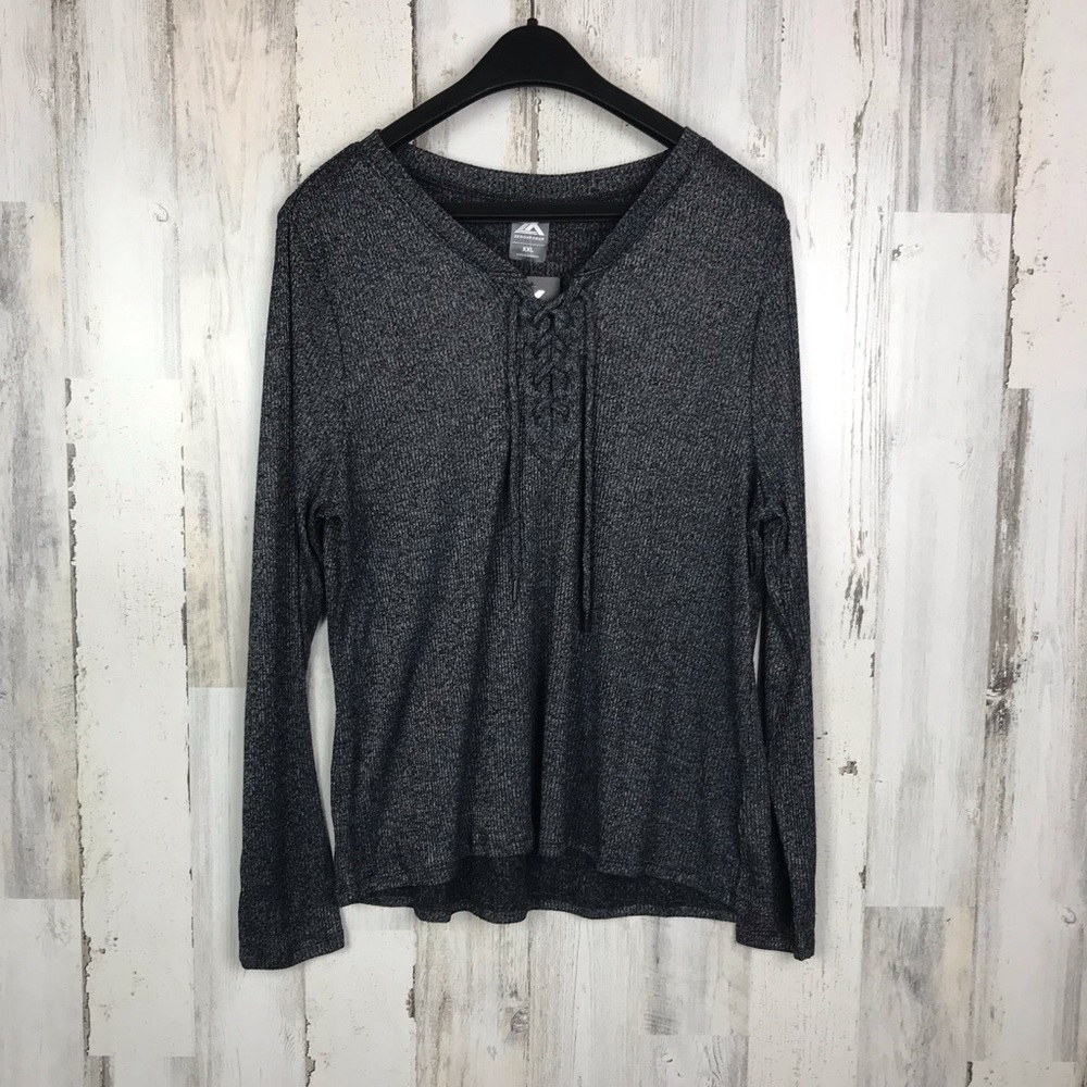 ZeroXposur Long Sleeve With Tie Size XXL